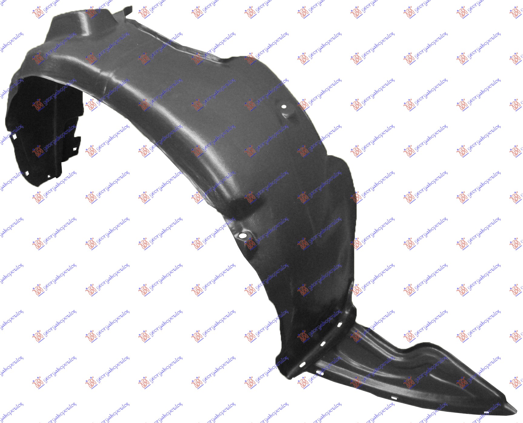 POTKRILO PLASTICNO - DESNO