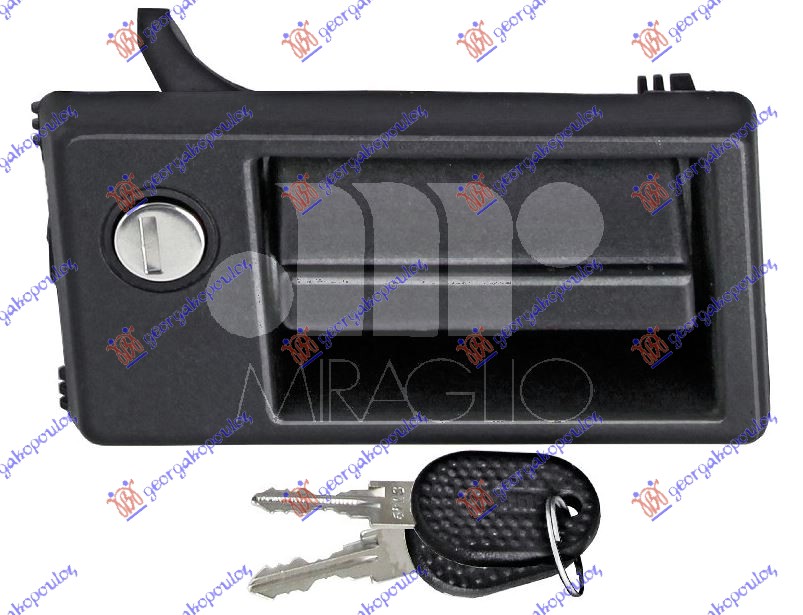 KVAKA PREDNJIH VRATA SPOLJASNJA KOMPLET - LEVO