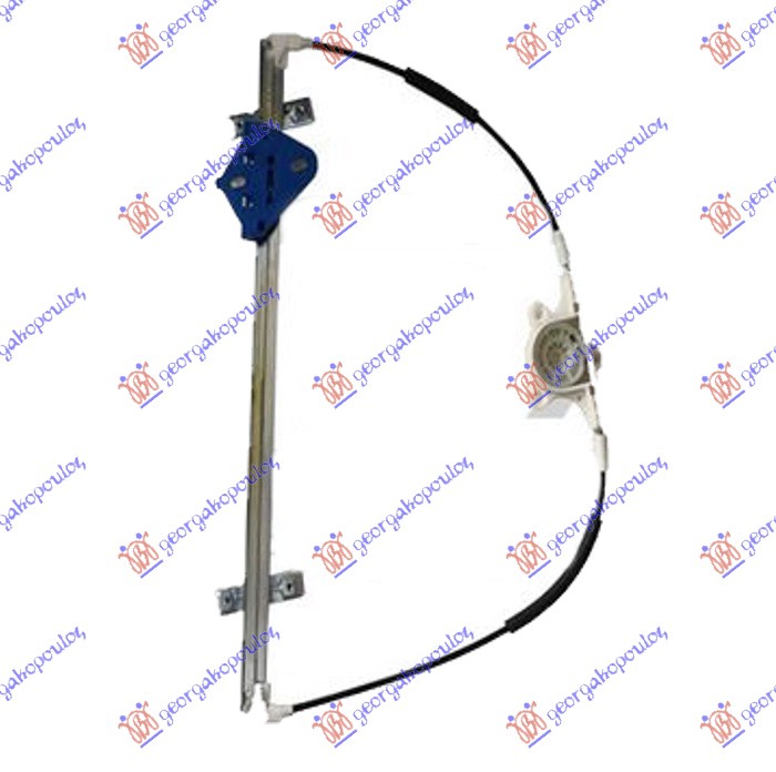 PODIZAC PREDNJEG PROZORA ELEKTRICNI (BEZ MOTORA) - DESNO