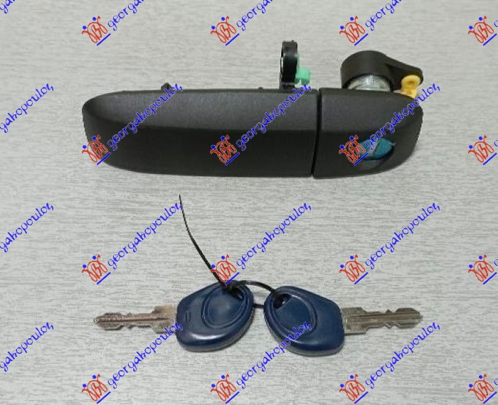 KVAKA PREDNJIH VRATA SPOLJASNJA (SA RUPOM ZA KLJUC) - LEVO