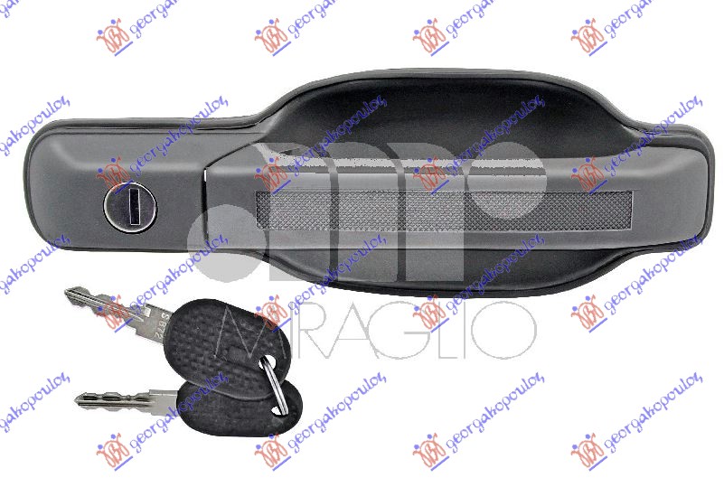 KVAKA PREDNJIH VRATA SPOLJASNJA KOMPLET - DESNO