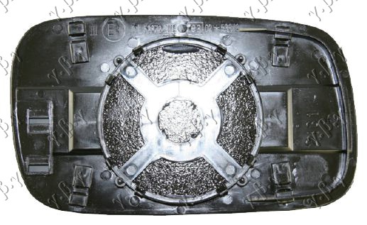 STAKLO RETROVIZORA (ASFERICNO) - LEVO