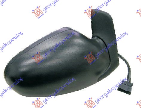 RETROVIZOR ELEKTRICNI SA GREJACEM -98 (A KVALITET) (KONVEKSNO STAKLO) - DESNO