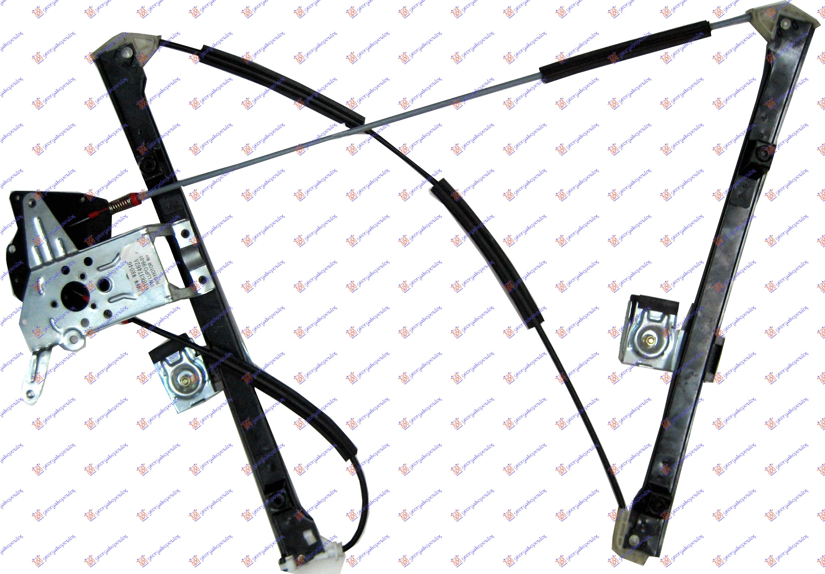 PODIZAC PREDNJEG PROZORA ELEKTRICNI (BEZ MOTORA) - DESNO