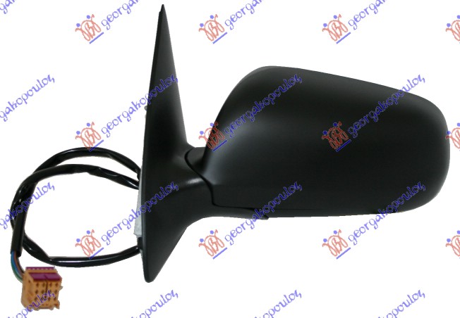 RETROVIZOR ELEKTRICNI SA GREJACEM PM 04- (A KVALITET) (ASFERICNO STAKLO) - LEVO