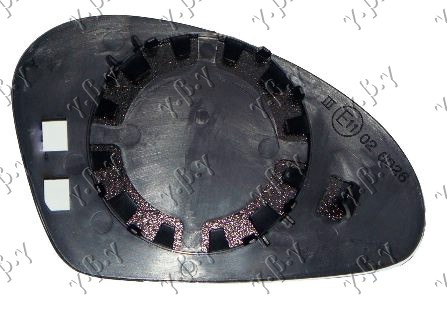 STAKLO RETROVIZORA (ASFERICNO) - LEVO