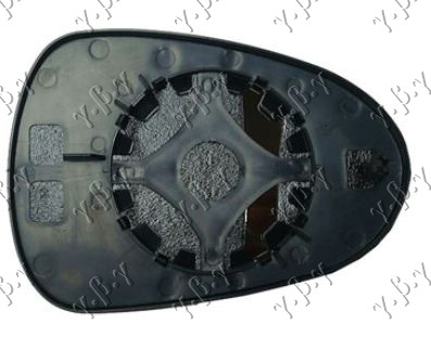 STAKLO RETROVIZORA SA GREJACEM (KONVEKSNO) - LEVO