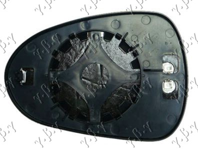 STAKLO RETROVIZORA (KONVEKSNO) - DESNO