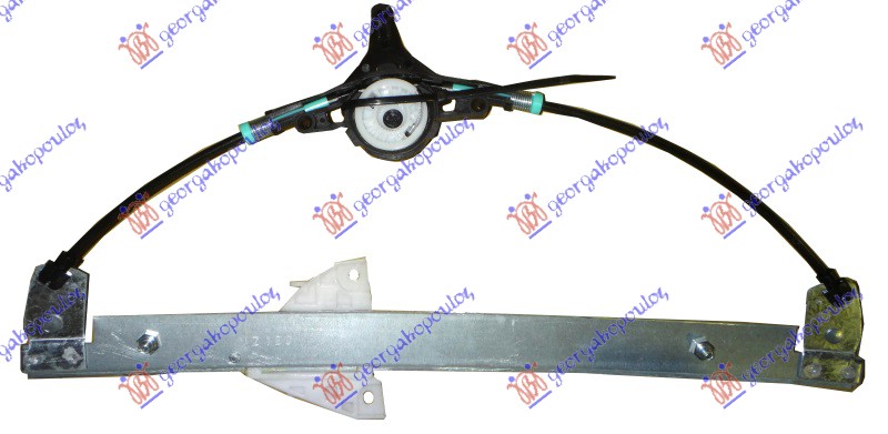 PODIZAC ZADNJEG PROZORA ELEKTRICNI (BEZ MOTORA) (A KVALITET) - DESNO