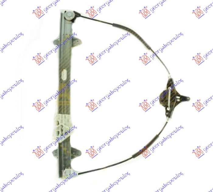 PODIZAC PROZORA ELEKTRICNI (BEZ MOTORA) 2 VRATA (A KVALITET) - DESNO