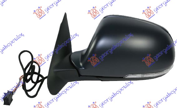 RETROVIZOR ELEKTRICNI SA GREJACEM PM (MIGAVAC) (ASFERICNO STAKLO) - LEVO
