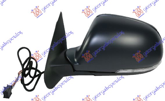 RETROVIZOR ELEKTRICNI SA GREJACEM PM (MIGAVAC) (SVETLO) (7 PIN) (A KVALITET) (AS - LEVO