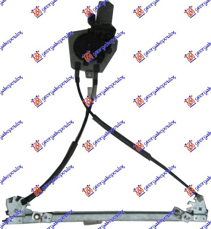 PODIZAC PREDNJEG PROZORA ELEKTRICNI 3 VRATA - LEVO