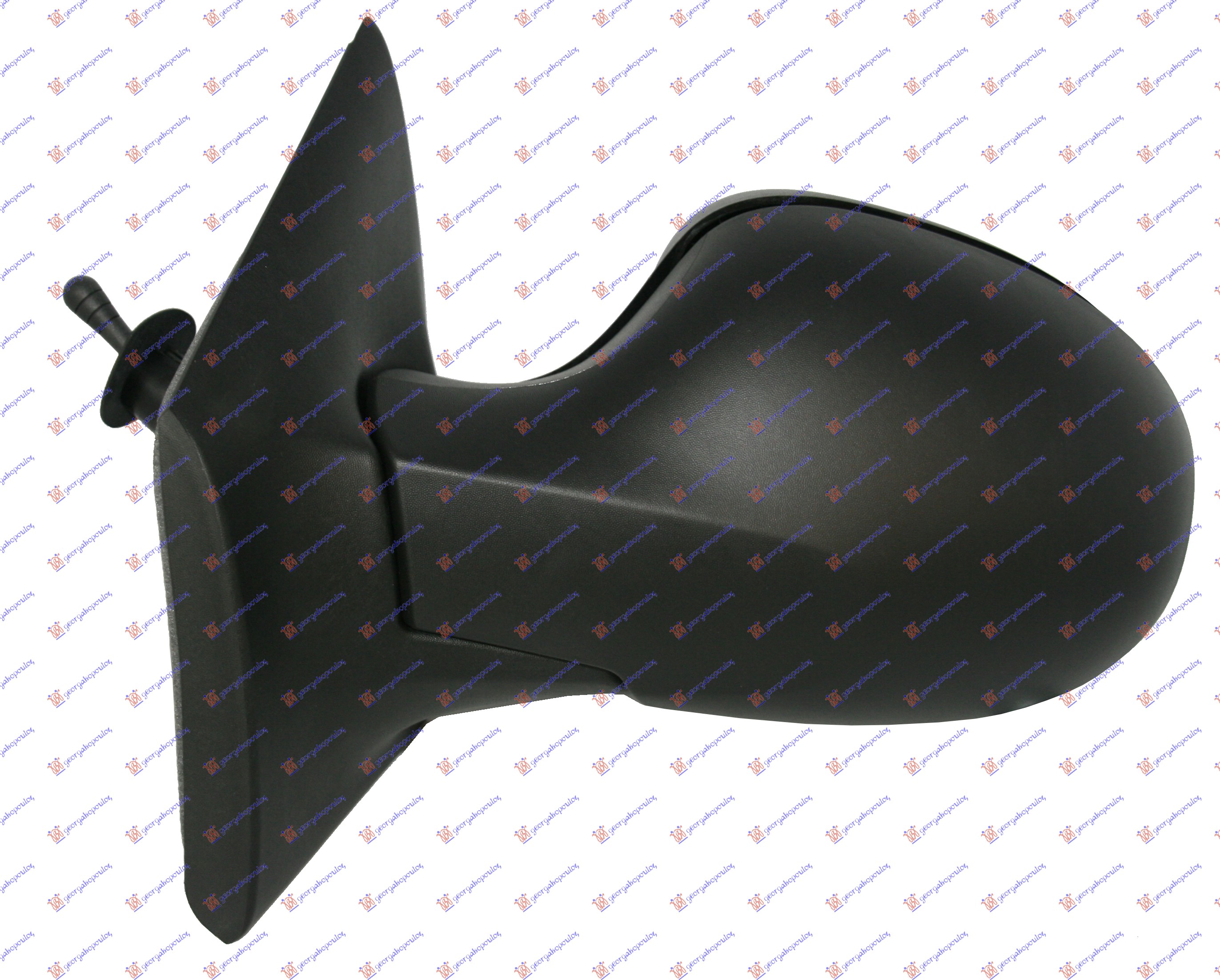 RETROVIZOR MEHANICKI SA SAJLOM (A KVALITET) (ASFERICNO STAKLO) - LEVO