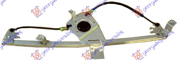 PODIZAC PREDNJEG PROZORA ELEKTRICNI (BEZ MOTORA) - LEVO