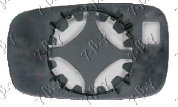 STAKLO RETROVIZORA (KONVEKSNO) - DESNO