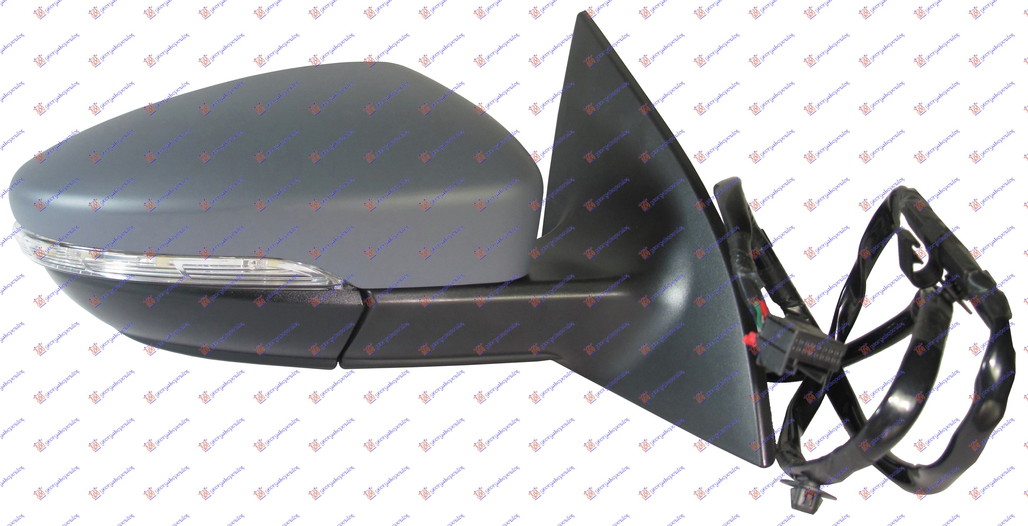 RETROVIZOR ELEKTRICNI SA GREJACEM PM (ELEKTRO-SKLOPIV) (MIGAVAC) (SVETLO) (A KVA - DESNO