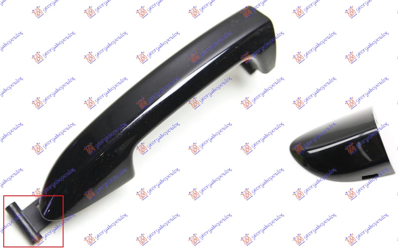 KVAKA PREDNJIH/ZADNJIH VRATA SPOLJASNJA CRNA - DESNO