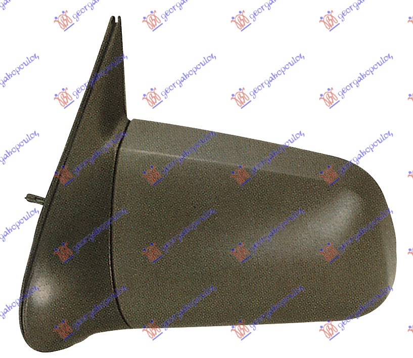 RETROVIZOR MEHANICKI SA RUCICOM (RAVNO STAKLO) - LEVO