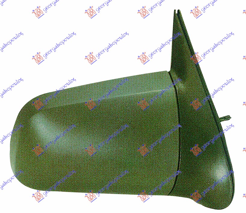 RETROVIZOR MEHANICKI SA RUCICOM (KONVEKSNO STAKLO) - DESNO