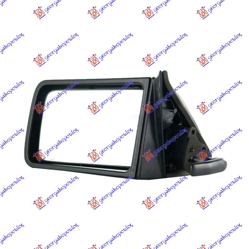 RETROVIZOR MEHANICKI SA RUCICOM (RAVNO STAKLO) - LEVO