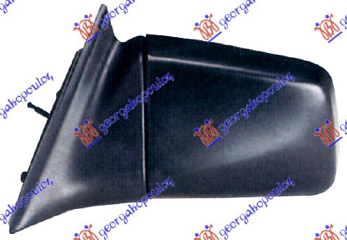 RETROVIZOR MEHANICKI SA RUCICOM (RAVNO STAKLO) - LEVO