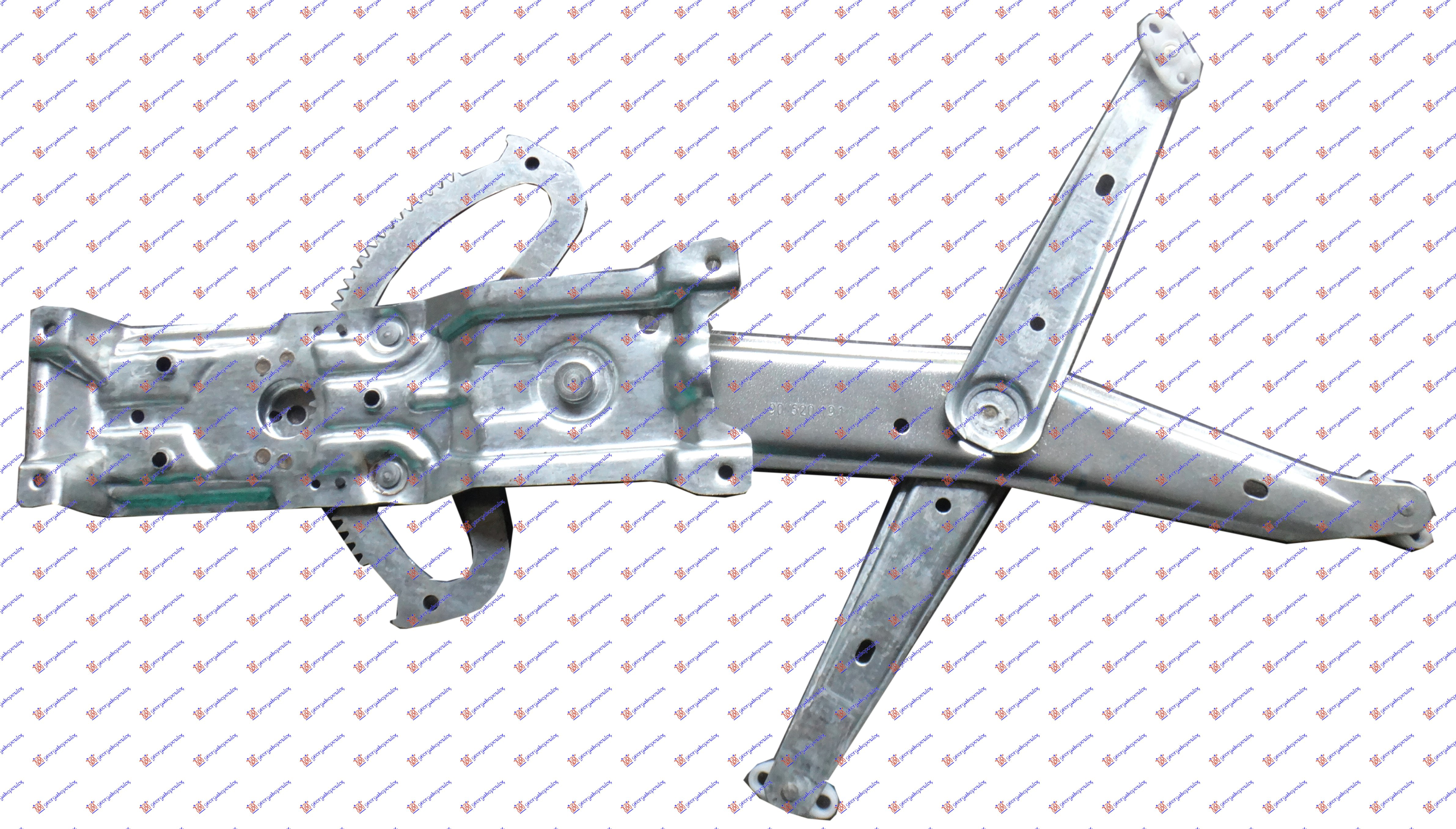 PODIZAC PREDNJEG PROZORA ELEKTRICNI (BEZ MOTORA) 5 VRATA - LEVO