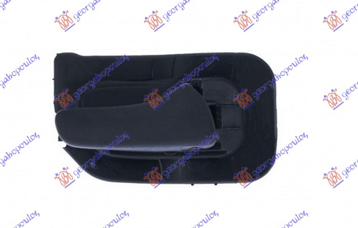 KVAKA ZADNJIH VRATA UNUTRASNJA CRNA - DESNO