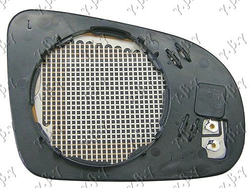 STAKLO RETROVIZORA SA GREJACEM - LEVO