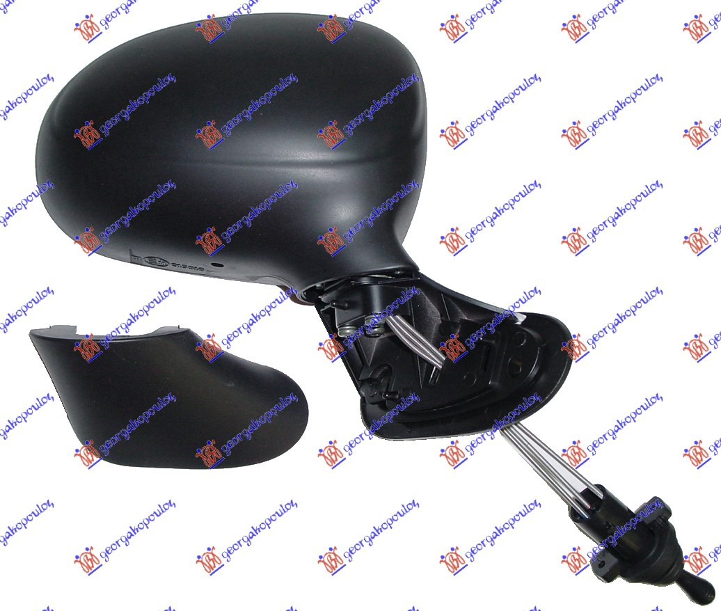 RETROVIZOR MEHANICKI SA SAJLOM (KONVEKSNO STAKLO) - DESNO