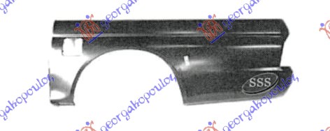 BOCNI LIM ZADNJI 2 VRATA (PRODUZENA KABINA) - LEVO