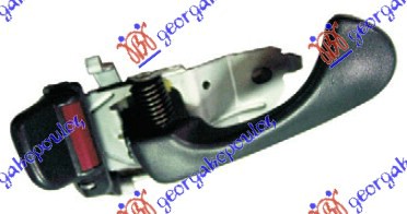 KVAKA VRATA UNUTRASNJA TAMNA SIVA - LEVO