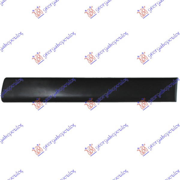 LAJSNA KLIZNIH VRATA MAT-CRNA (100mm) - LEVO