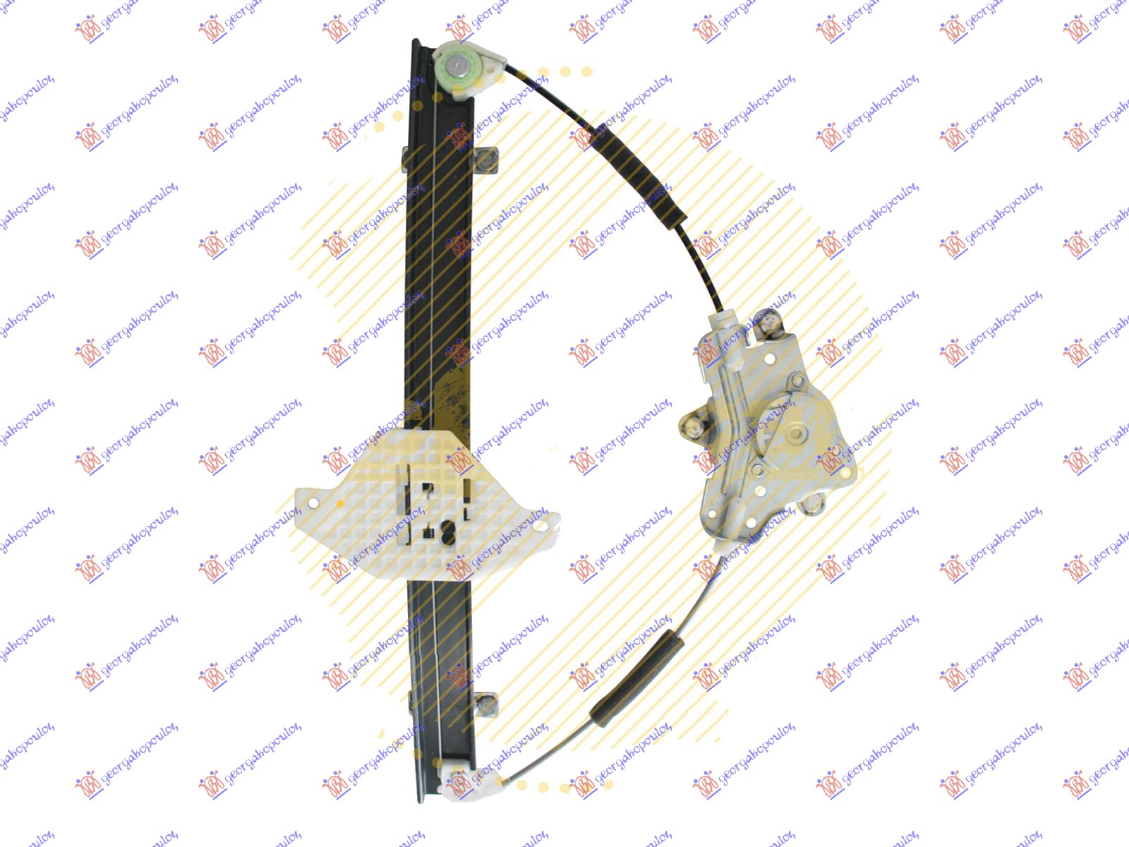 PODIZAC PREDNJEG PROZORA ELEKTRICNI (BEZ MOTORA) (A KVALITET) - DESNO