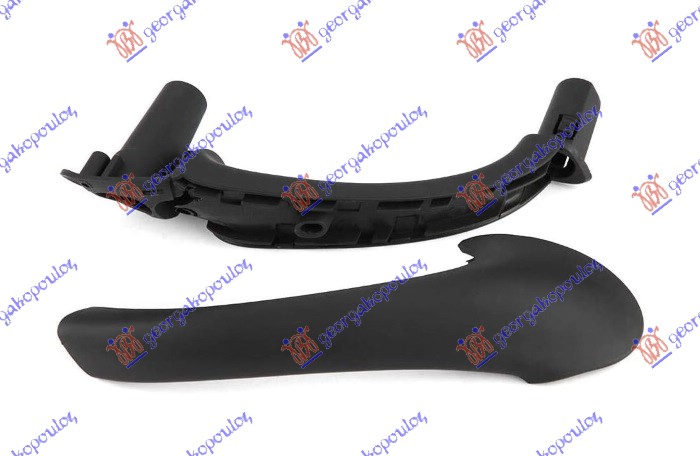 RUKOHVAT PREDNJIH VRATA UNUTRASNJI CRNI 