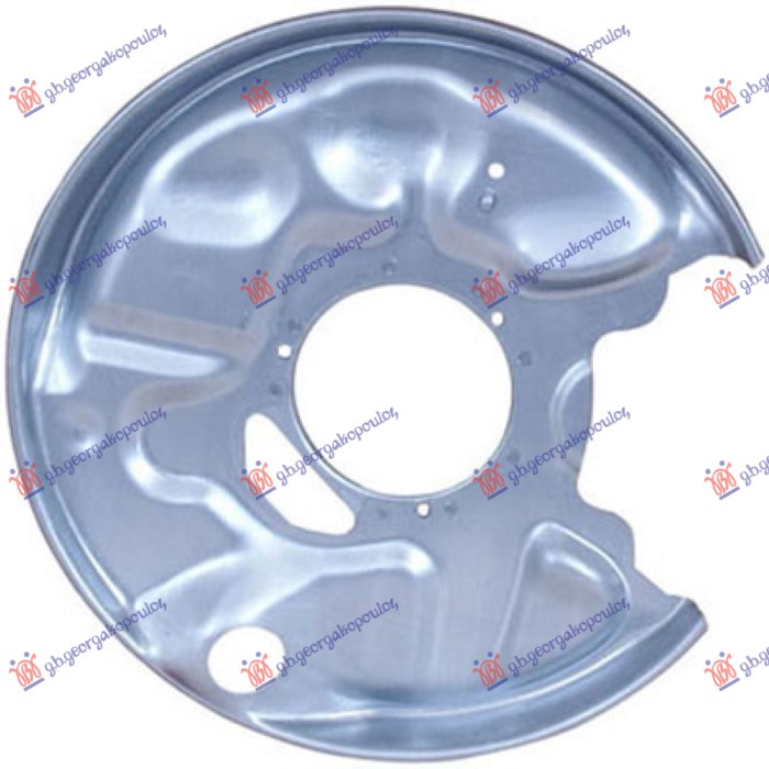 ZASTITA ZADNJEG KOCIONOG DISKA (PRECNIK ZASTITE 356/100mm) (PRECNIK DISKA 278/29