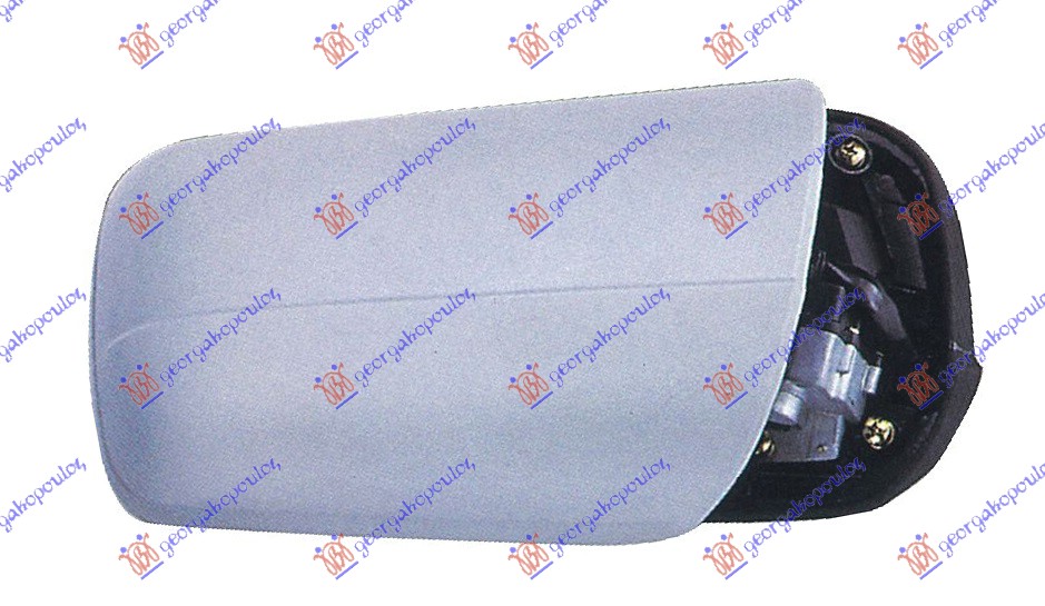 RETROVIZOR ELEKTRICNI SA GREJACEM PM (ELEKTRO-SKLOPIV) (7 PIN) (ASFERICNO STAKLO - DESNO