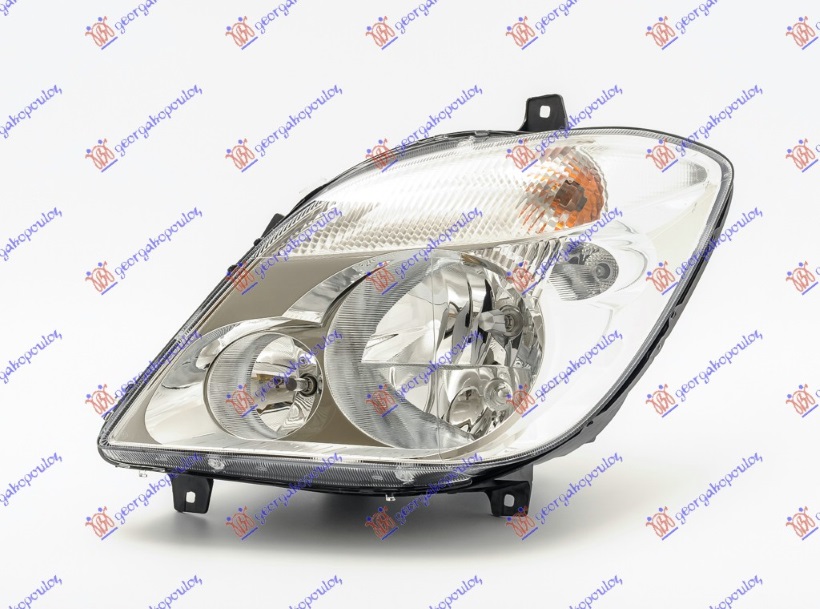 FAR (H7) BEZ MAGLENKE (DEPO) - LEVO