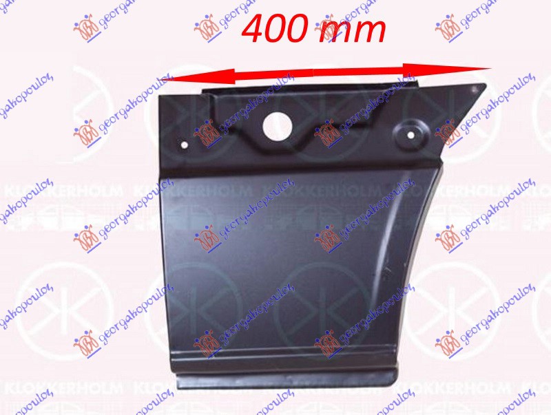 KRAJ ZADNJEG BLATOBRANA (PREDNJI DEO) (3665mm) - LEVO