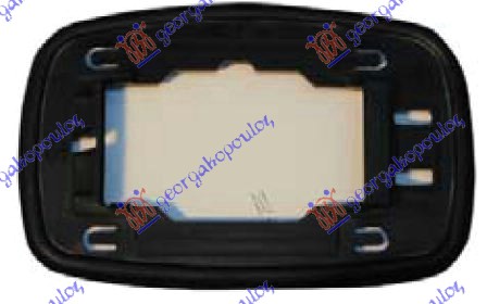 STAKLO RETROVIZORA -94 (KONVEKSNO) - DESNO