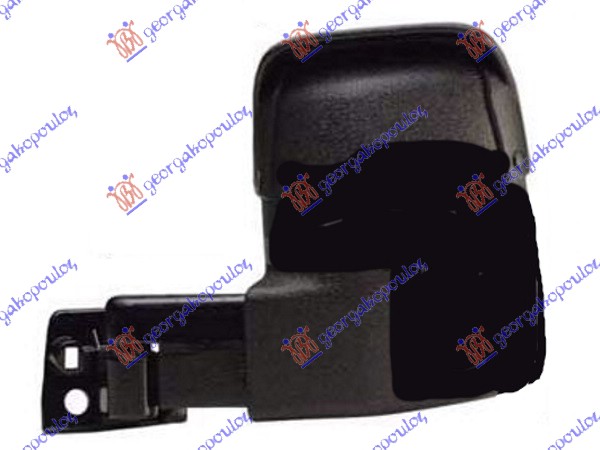 RETROVIZOR MEHANICKI KRATKI (KONVEKSNO STAKLO) - LEVO