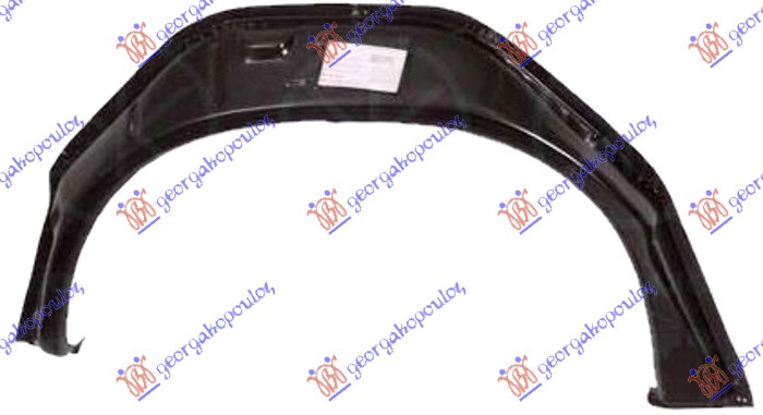 KOS ZADNJI SPOLJASNJI (3570mm) - LEVO