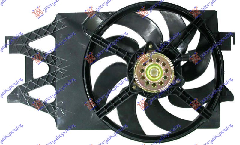 VENTILATOR HLADNJAKA KOMPLET (BENZIN/DIZEL) (-?C)
