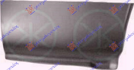 KRAJ ZADNJEG BLATOBRANA (3570mm) - DESNO