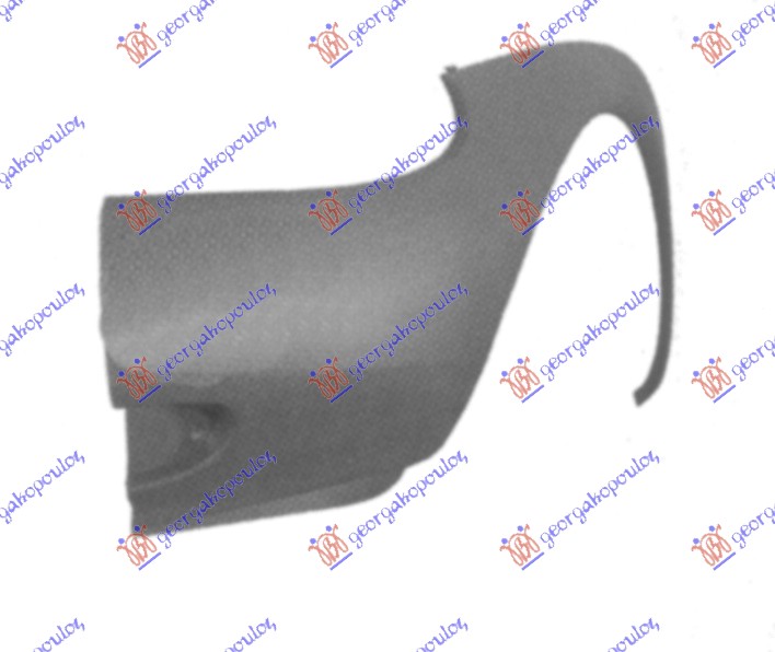 KRAJ PREDNJEG BRANIKA SIVI -03 - LEVO