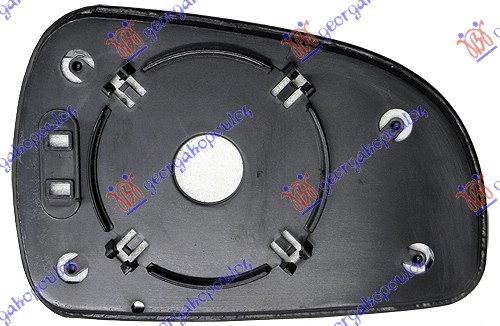 STAKLO RETROVIZORA SA GREJACEM - LEVO