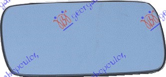 STAKLO RETROVIZORA PLAVO (RAVNO) - LEVO