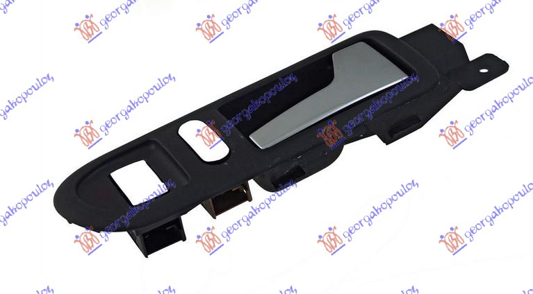 KVAKA PREDNJIH VRATA UNUTRASNJA HROM/CRNA - DESNO