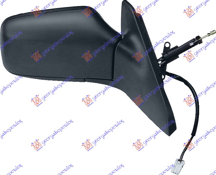 RETROVIZOR MEHANICKI SA SAJLOM SA GREJACEM (A KVALITET) (KONVEKSNO STAKLO) - DESNO