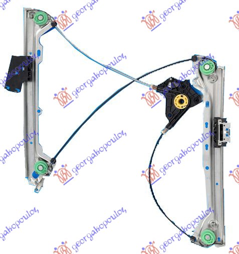 PODIZAC PREDNJEG PROZORA ELEKTRICNI (BEZ MOTORA) 2 VRATA - DESNO